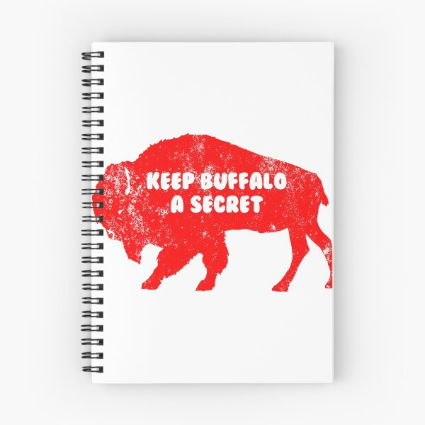 Item preview, Keep Buffalo a secret - Grunge designed and sold by ScapegoatPrints.