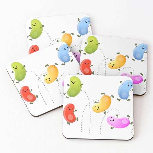 Item preview, Cute funny jellybeans cartoon designed and sold by FrogFactory.