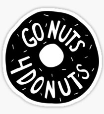 Go Nuts 4 Donuts Sticker