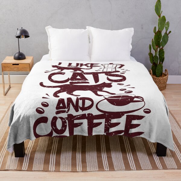Item preview, I Like Cats and Coffee  designed and sold by studio838.