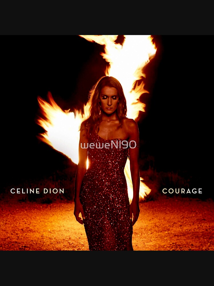 Celine dion discount courage cover