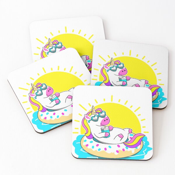 Item preview, Unicorn pool time summer designed and sold by Tim Addison.