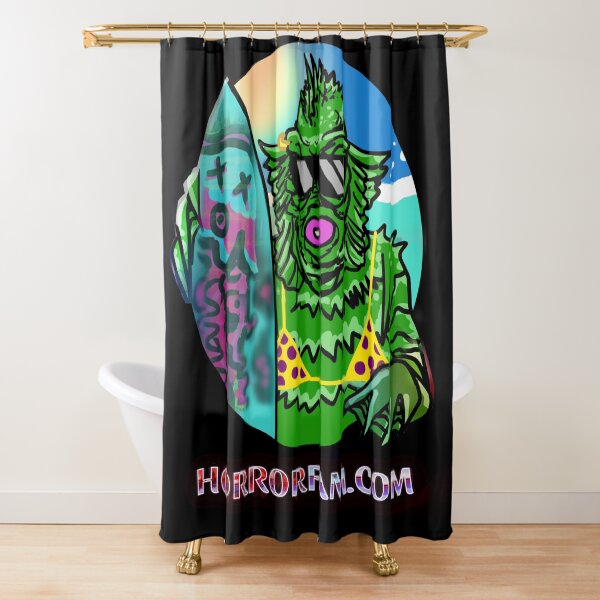 Wanda - Fish Person Shower Curtain