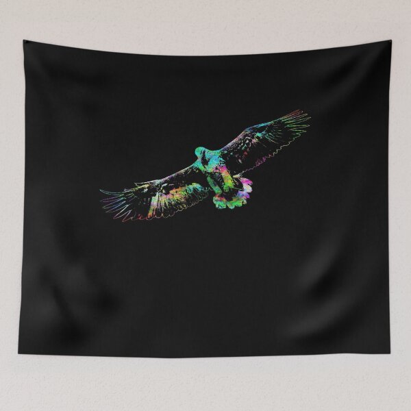 Item preview, Psychedelic eagle designed and sold by BiZepsM0.