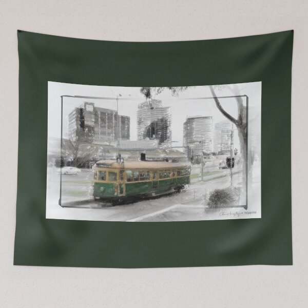 Item preview, Melbourne Vintage Tram designed and sold by Chris Armytage™.