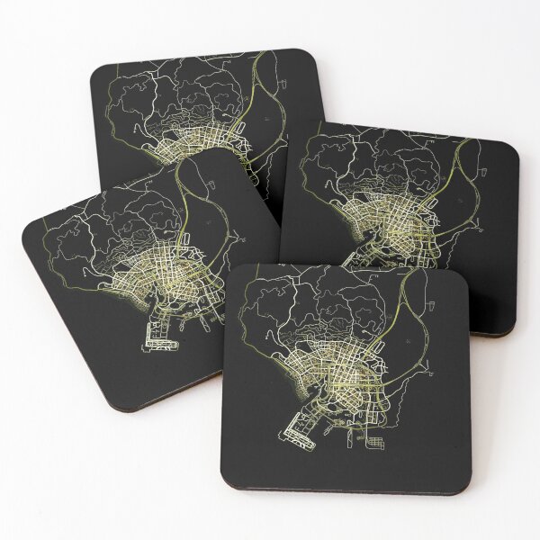 Los Santos Coasters (Set of 4)