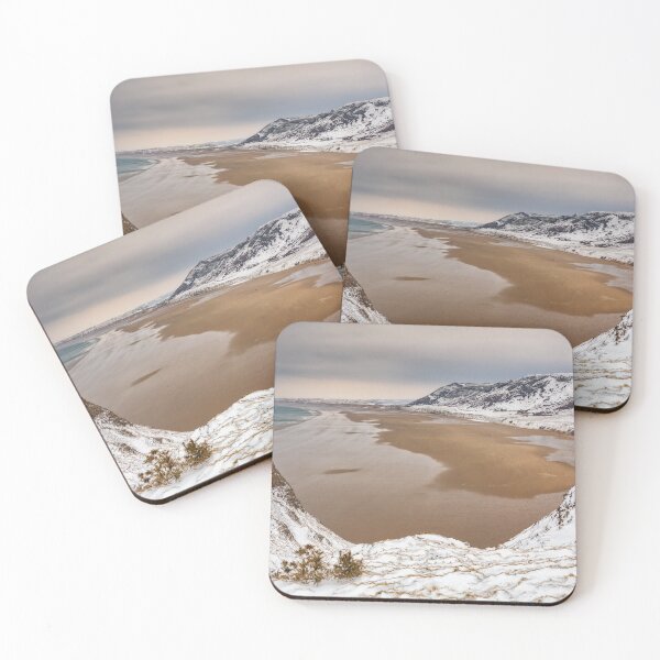 Item preview, Rhossili Bay in the winter designed and sold by Dan Santillo.