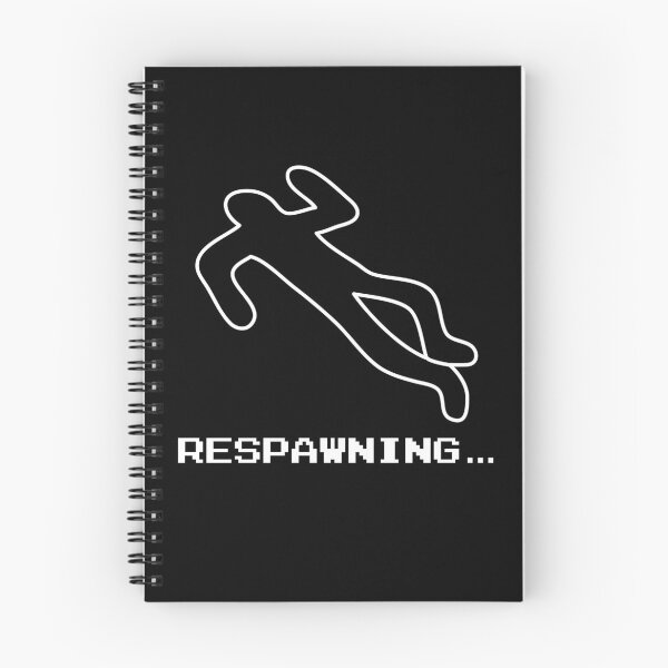 Item preview, Chalk silhouette funny respawning definition designed and sold by NerdySherds.