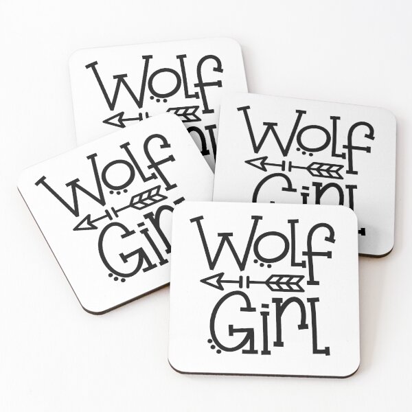 Artikelvorschau, Wolfsmädchen entworfen und verkauft von PrettyPittie Shop.