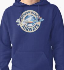 Rainbow Dash Airways Pullover Hoodie