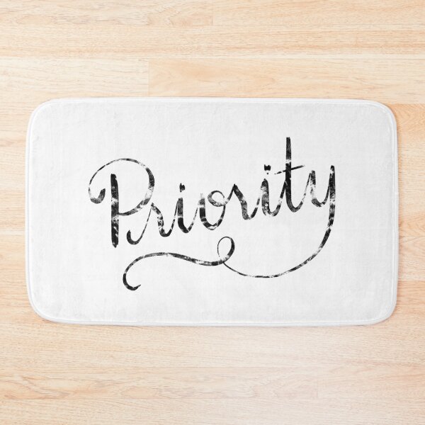 Item preview, Priority - Ink Calligraphy Lettering Motivational Word designed and sold by harmoneer.