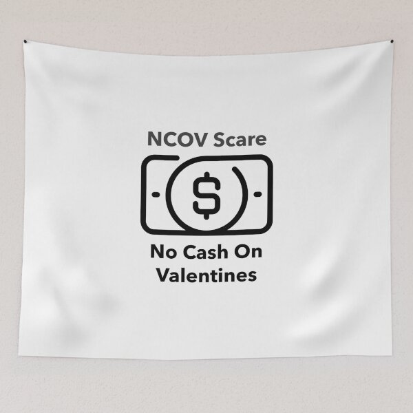 Item preview, NCOV Scares - No Cash on Valentines designed and sold by sam1special.
