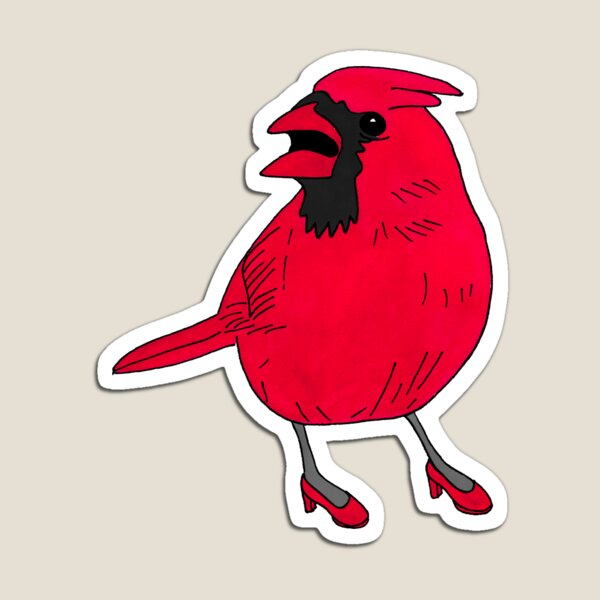 Armand - Birds in Heels Series Magnet
