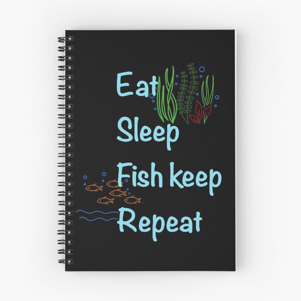 Item preview, Eat, sleep, Fish keep, repeat designed and sold by fishadditions.