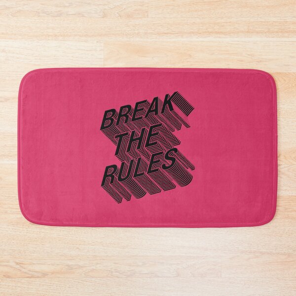 Item preview, Break The Rules - Pink designed and sold by Josh Tyers.