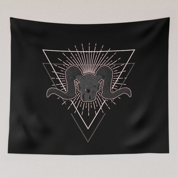 Item preview, devil skull designed and sold by wetchickenlip.