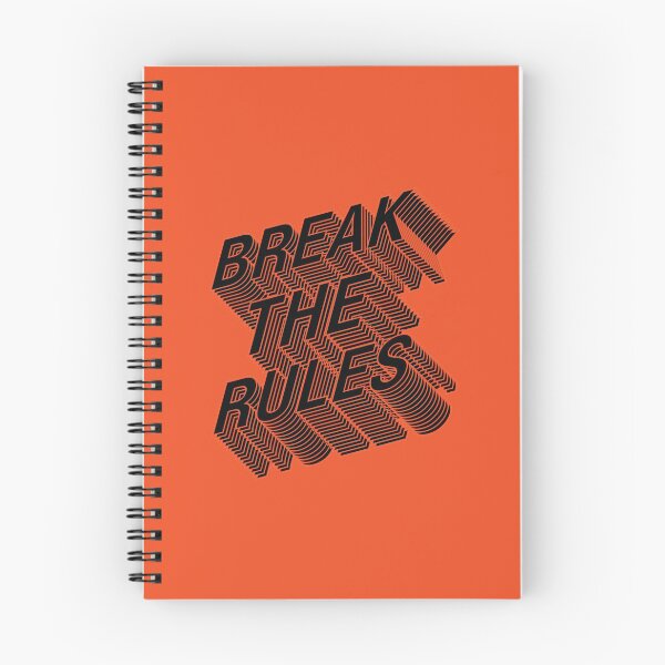 Item preview, Break The Rules - Orange designed and sold by Josh Tyers.