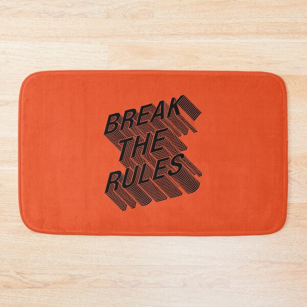 Item preview, Break The Rules - Orange designed and sold by Josh Tyers.