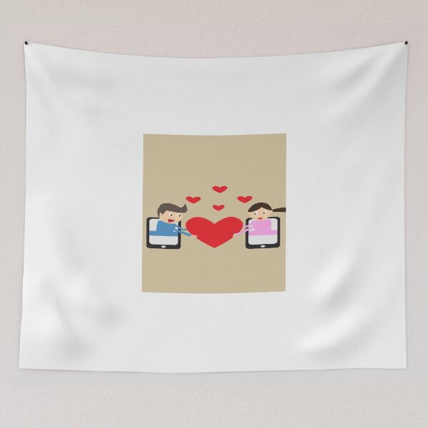 Item preview, Valentines special text print. designed and sold by Arshiya-4.