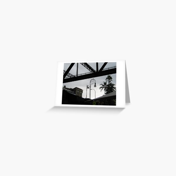 beneath Sydney's Harbour Bridge Greeting Card