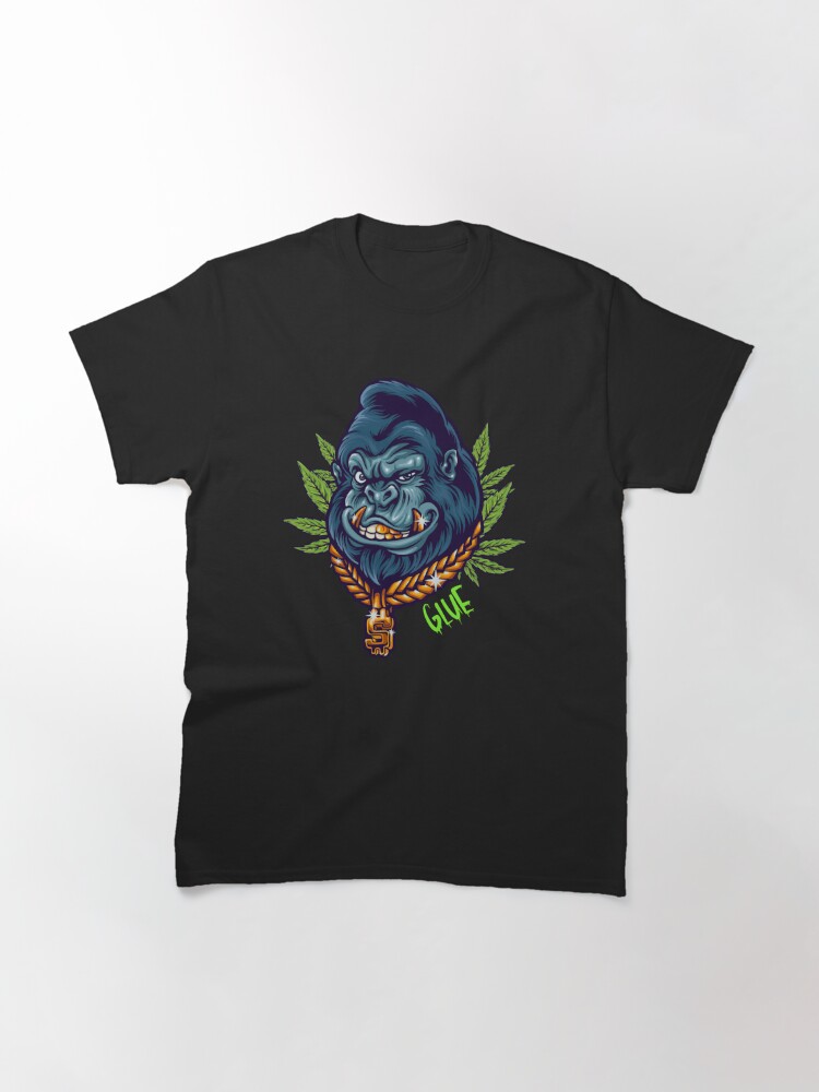Discover Gorilla Glue Weed Strain 420 Stoner Smoking Dank Bud Cannabis Classic T-Shirt