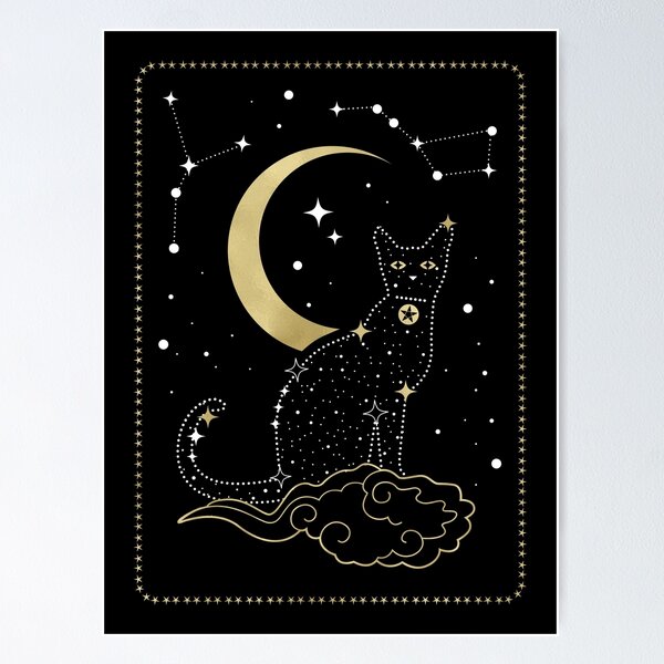 Item preview, The Cat Constellation designed and sold by cafelab.