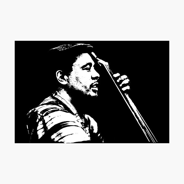 Charles Mingus - Portrait Photographic Print