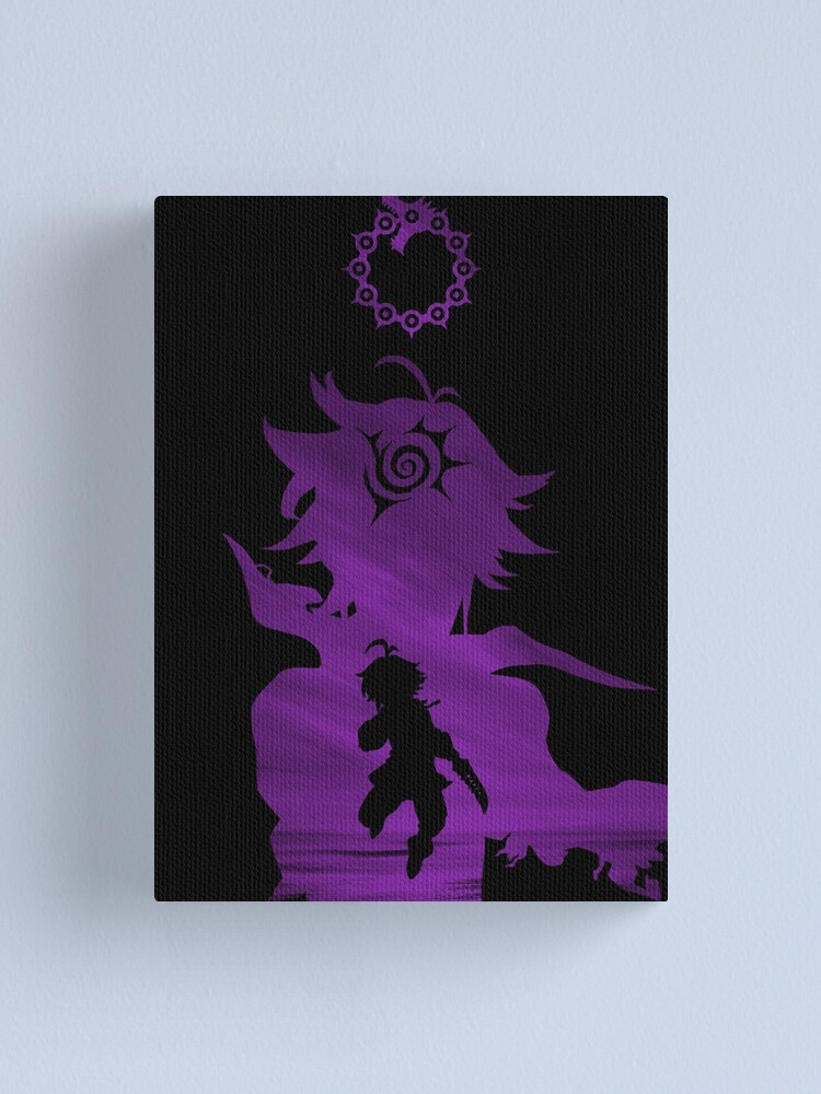 Meliodas Seven Deadly Sins Canvas Print By Blason Redbubble