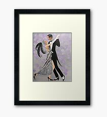 ART DECO DANCERS Gerahmtes Wandbild