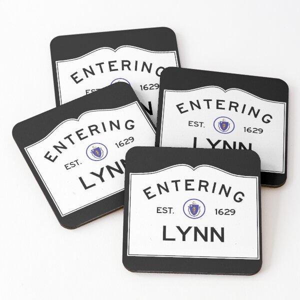 Item preview, Entering Lynn Massachusetts - Commonwealth of Massachusetts Road Sign  designed and sold by NewNomads.