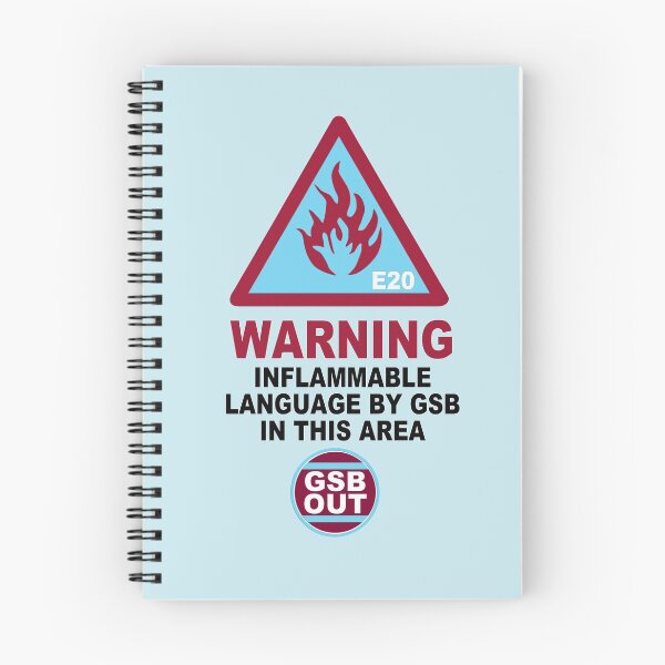 Item preview, WARNING SIGN: INFLAMABLE LANGUAGE designed and sold by ThamesIronworks.