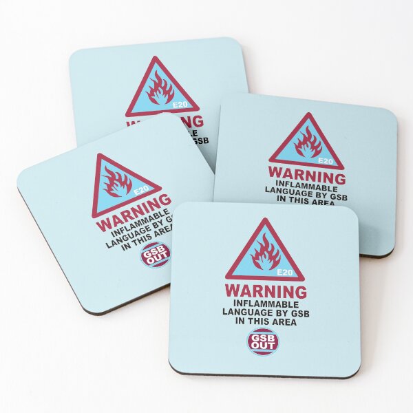 Item preview, WARNING SIGN: INFLAMABLE LANGUAGE designed and sold by ThamesIronworks.