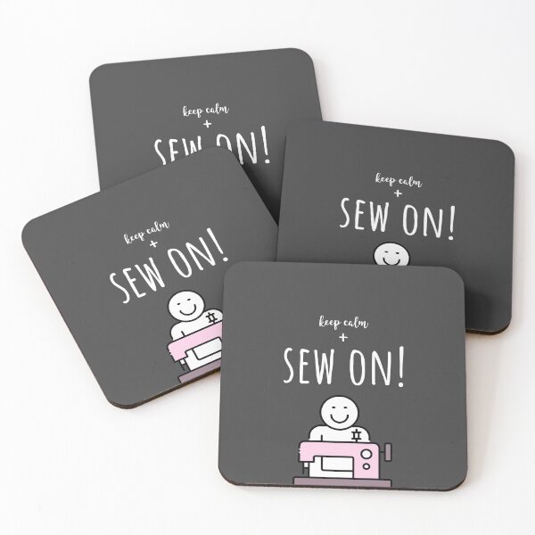 Item preview, Sewing_keep calm + sew on designed and sold by mcamedia.