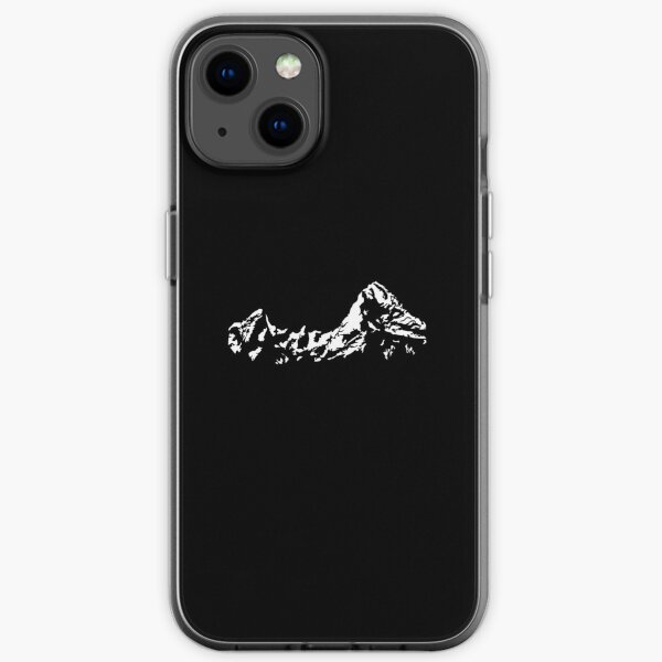 Watzmann Berg Gipfel Grafik iPhone Flexible Hülle