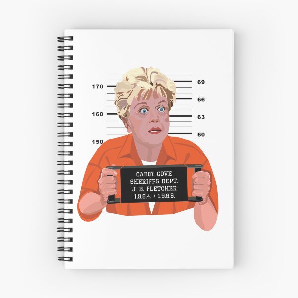 Item preview, Murder she wrote. Jessica Fletcher serial killer. Angela Lansbury designed and sold by wheatbeltdesign.