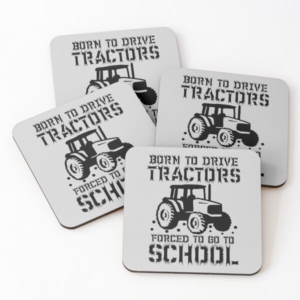 Item preview, Born To Drive Tractors Forced To Go To School  designed and sold by issambak.