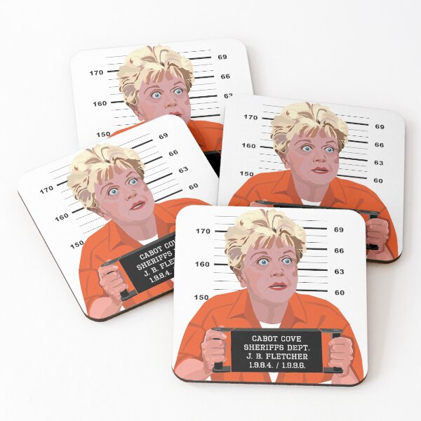 Item preview, Murder she wrote. Jessica Fletcher serial killer. Angela Lansbury designed and sold by wheatbeltdesign.