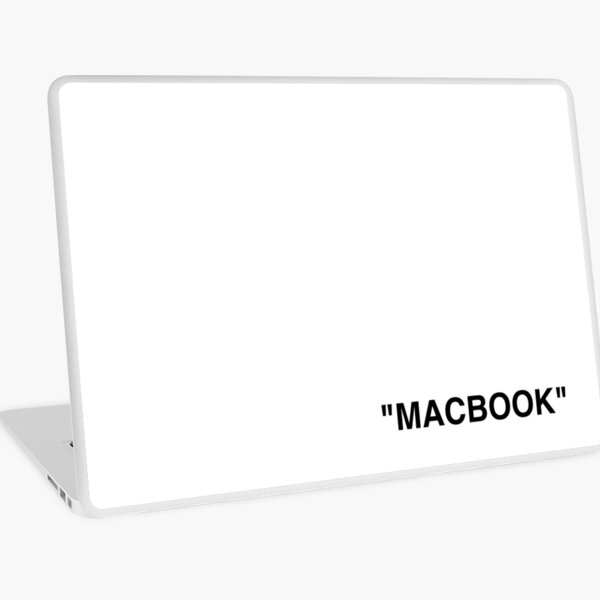 "MACBOOK" Skin adhésive d'ordinateur