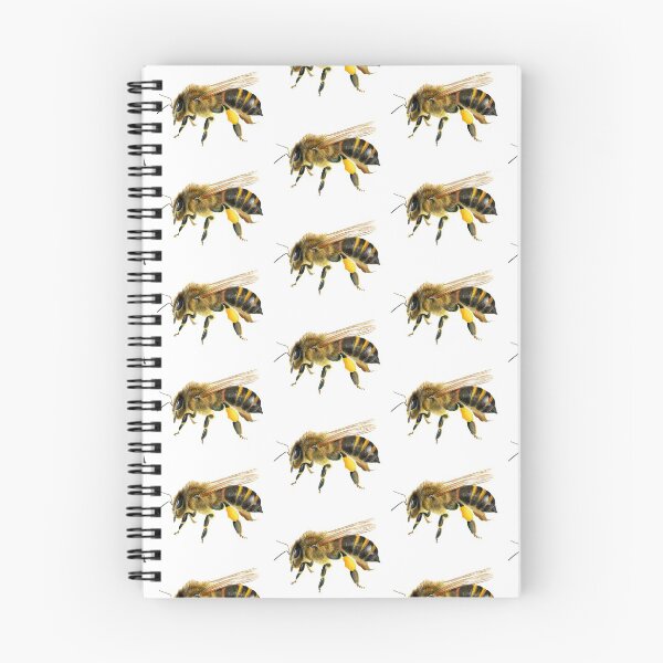 Item preview, Honey Bee Insect Watercolor Painting Wildlife Artwork designed and sold by Alison Langridge.