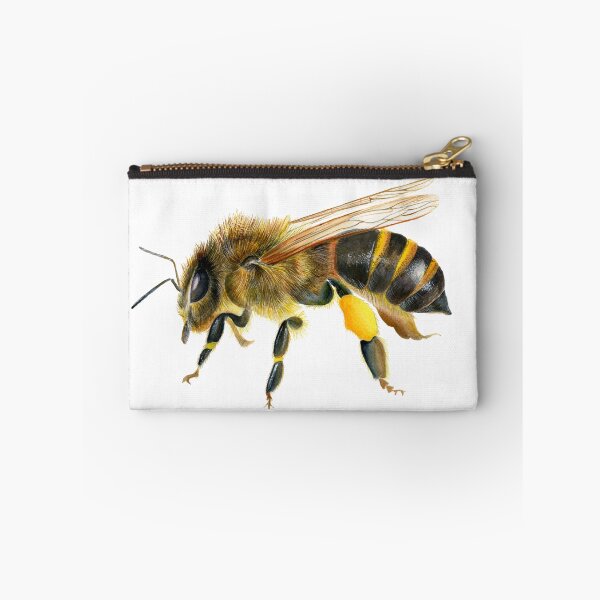 Item preview, Honey Bee Insect Watercolor Painting Wildlife Artwork designed and sold by Alison Langridge.
