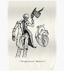 "Frightened Rabbit" Poster
