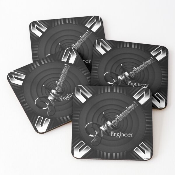 Item preview, Mechanical Engineer Deco Flare Typography Graphic Design designed and sold by Xzendor7 Digital Art Creations.