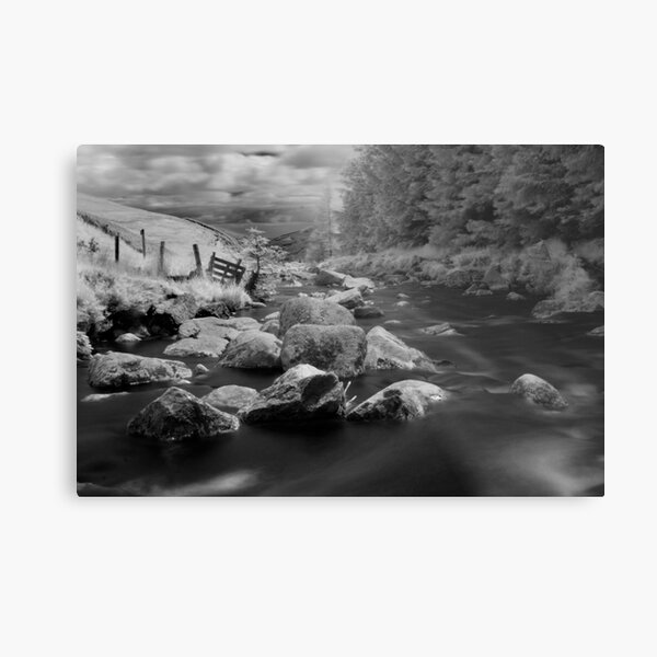 Glenmacnass Waterfall in County Wicklow, Ireland Metal Print