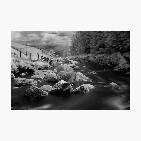 Glenmacnass Waterfall in County Wicklow, Ireland Photographic Print