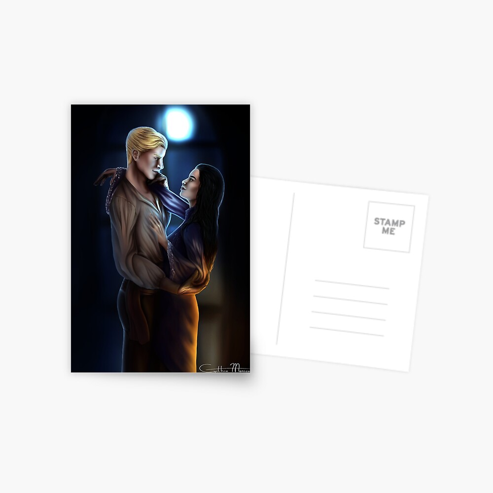 Nikolai and Zoya - King of Scars Postcard