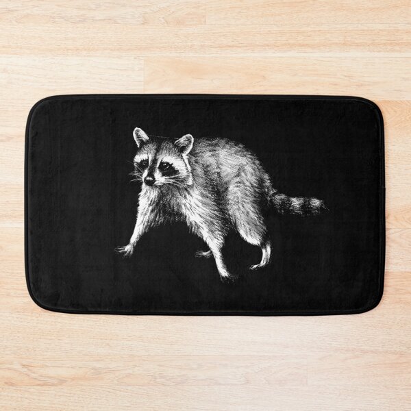 Item preview, Raccoon Animal Portrait (dark background) designed and sold by MMMSdesigns.
