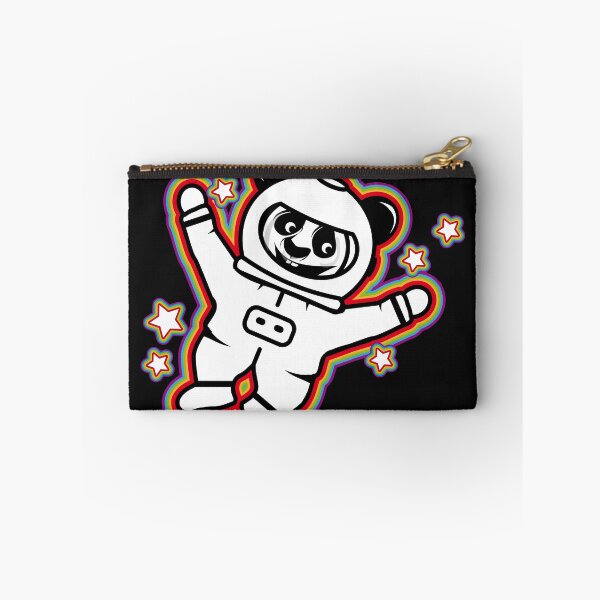 Item preview, little astronaut panda bear with rainbow aura designed and sold by Kisho.