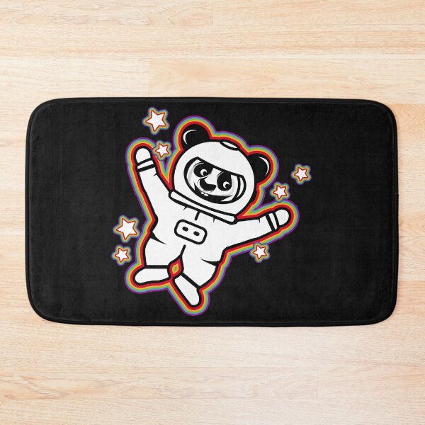 Item preview, little astronaut panda bear with rainbow aura designed and sold by Kisho.
