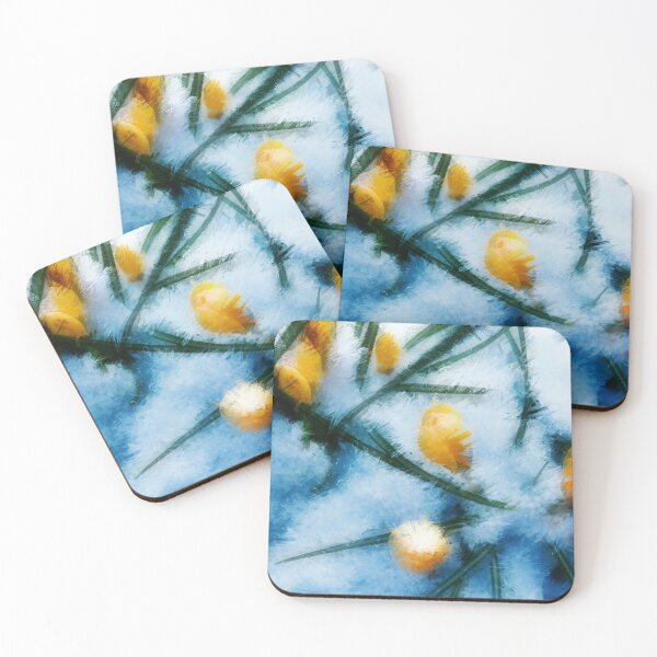 Item preview, Snowy Flowers designed and sold by 72artteam.