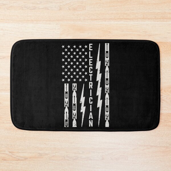 Item preview, Electrician Tools Themed US Flag For Electricians designed and sold by Sandra78.